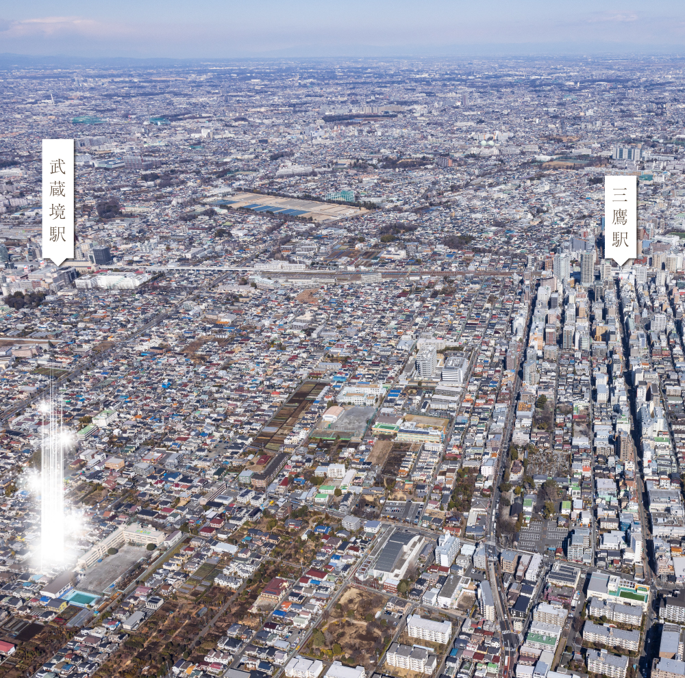 現地付近の俯瞰写真