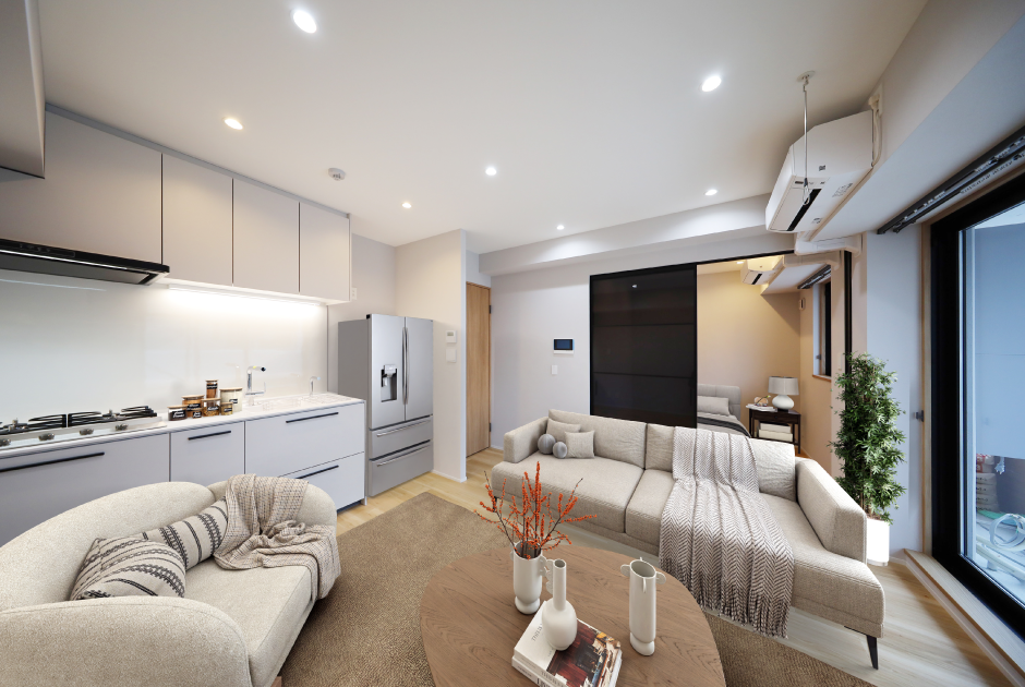 Btype Living Dining Kitchen※家具・調度品はCG合成です。