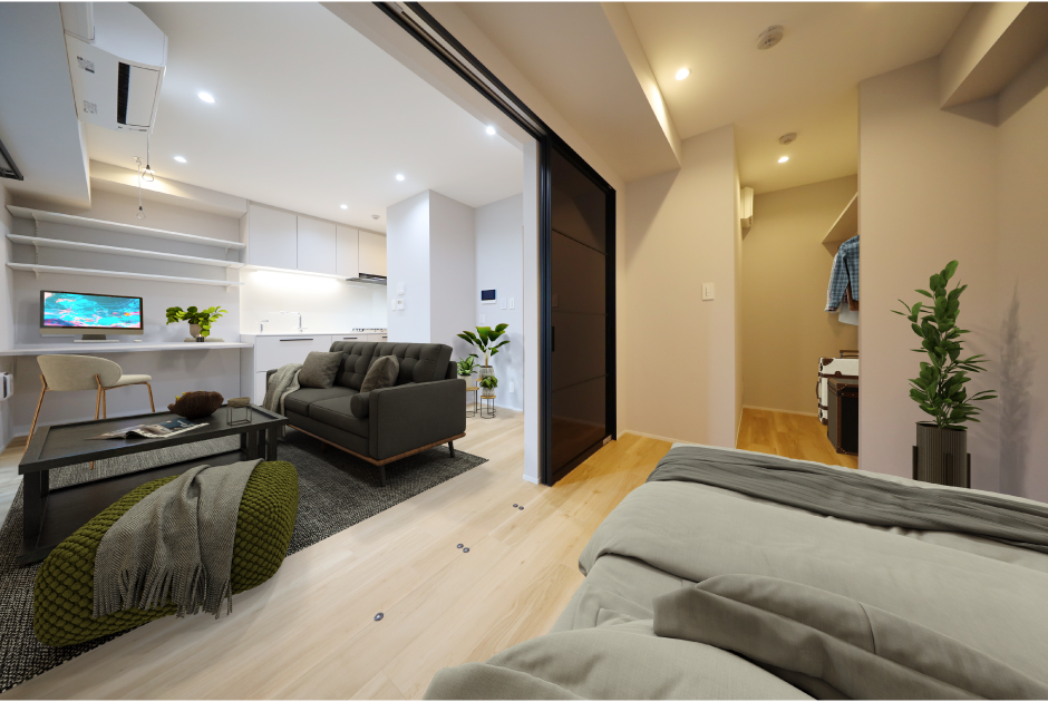 Atype Living Dining Kitchen※家具・調度品はCG合成です。