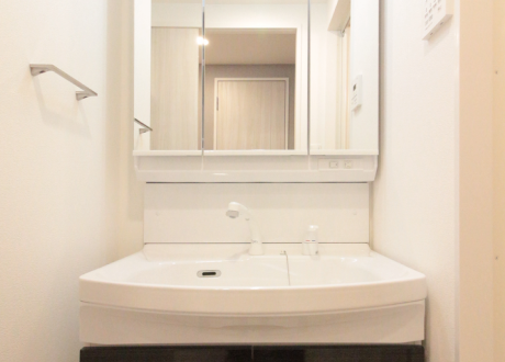 シャワー付洗面化粧台