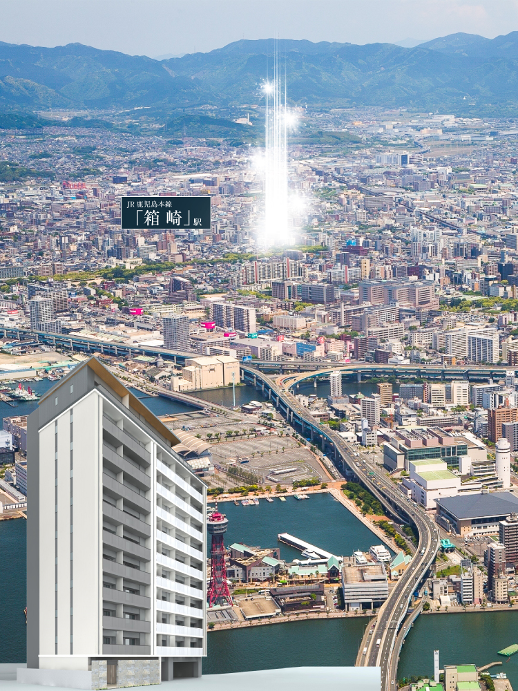 物件周辺の俯瞰写真