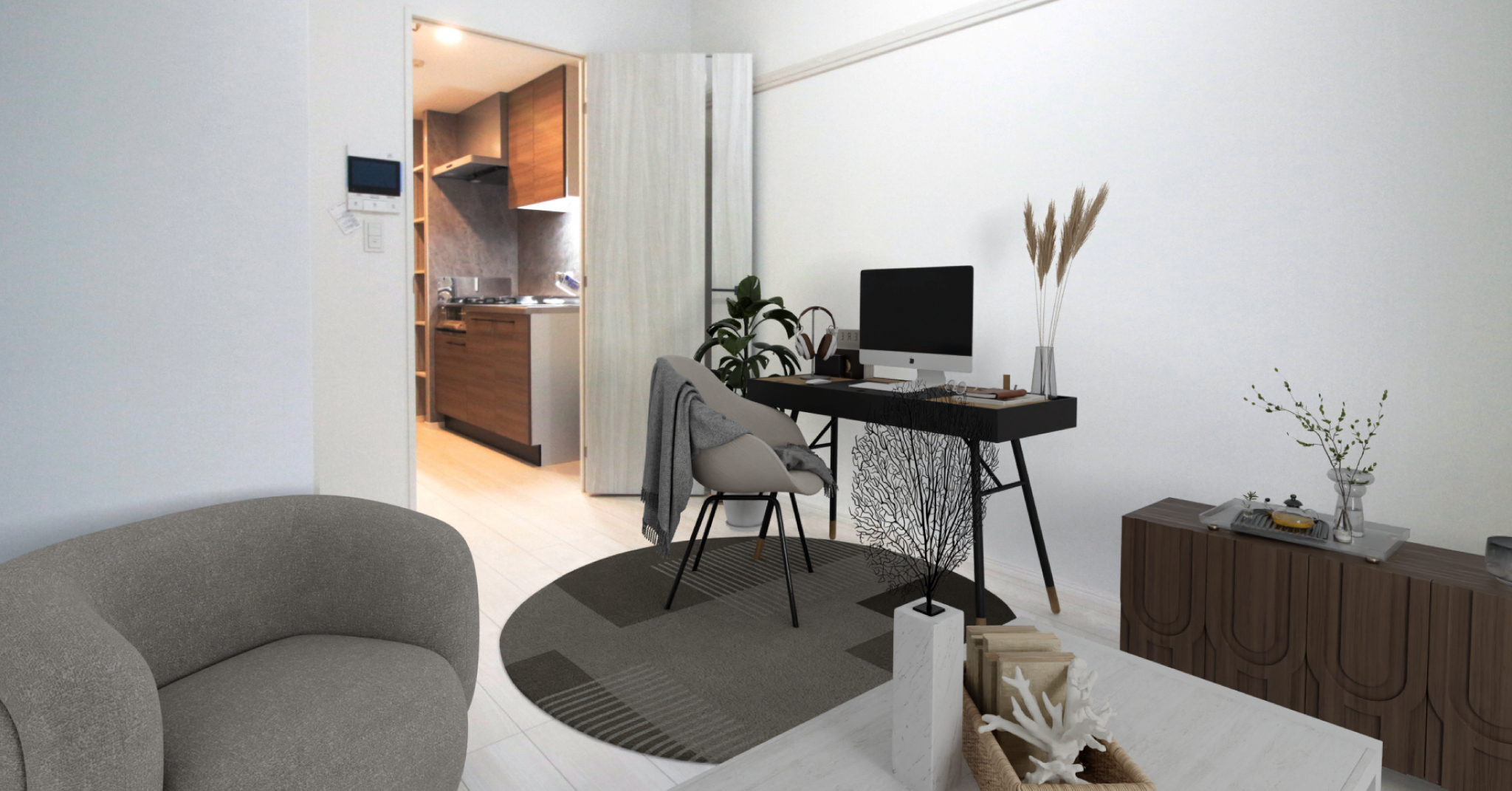 エントランスホール完成予想図