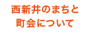 西新井のまちと町会について